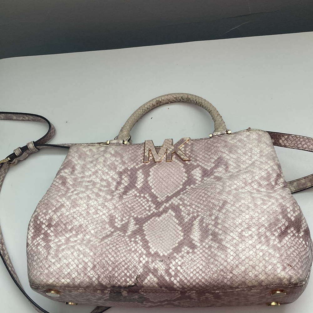Michael Kors Python Bag And Wallet - image 5